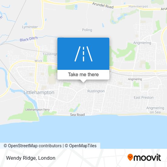 Wendy Ridge map