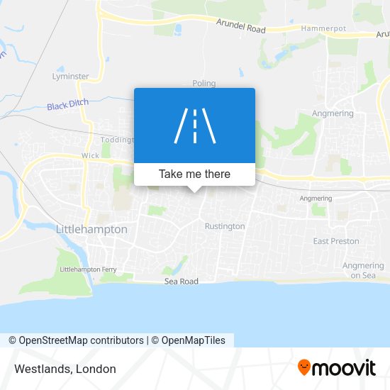 Westlands map