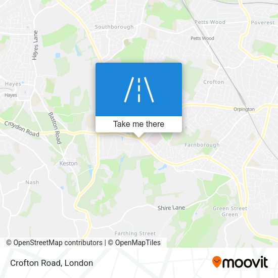 Crofton Road map