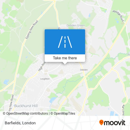Barfields map