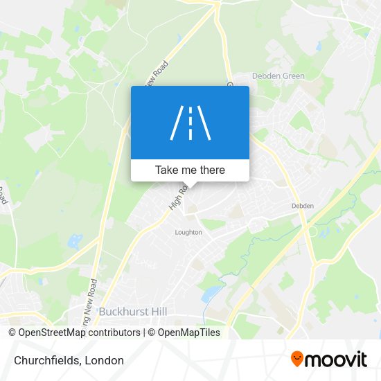 Churchfields map