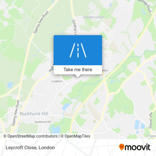 Leycroft Close map