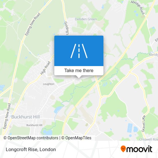 Longcroft Rise map