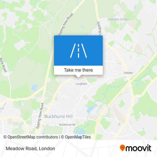 Meadow Road map
