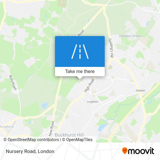 Nursery Road map