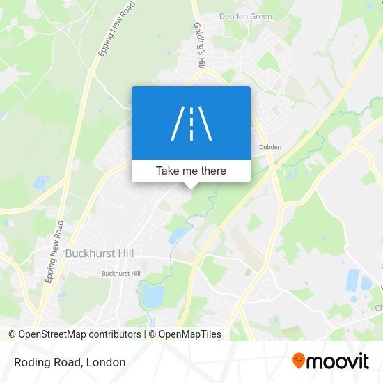 Roding Road map