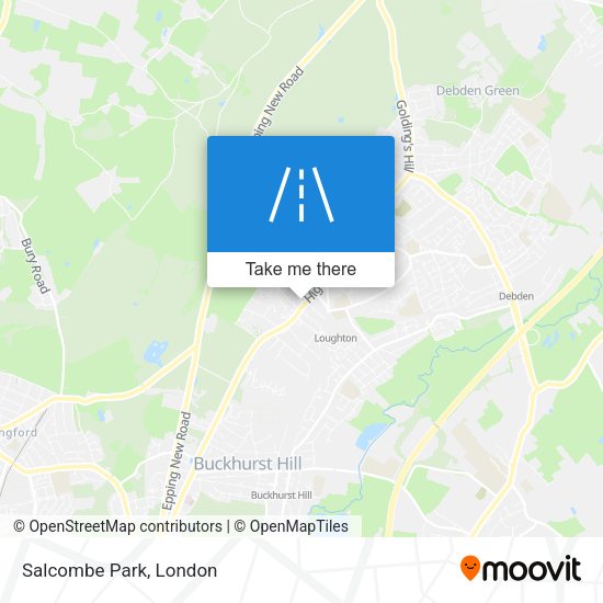 Salcombe Park map