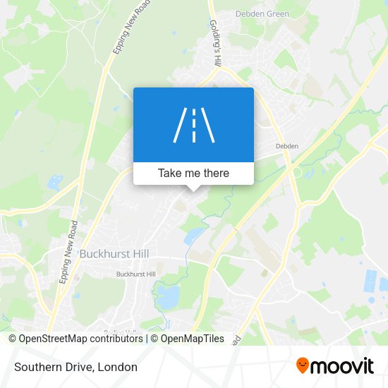 Southern Drive map