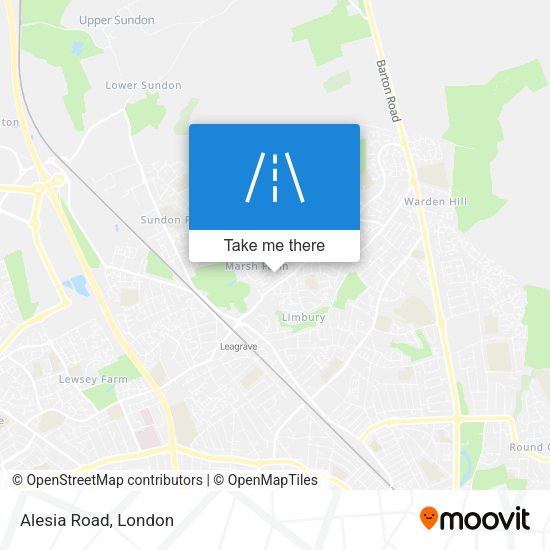 Alesia Road map