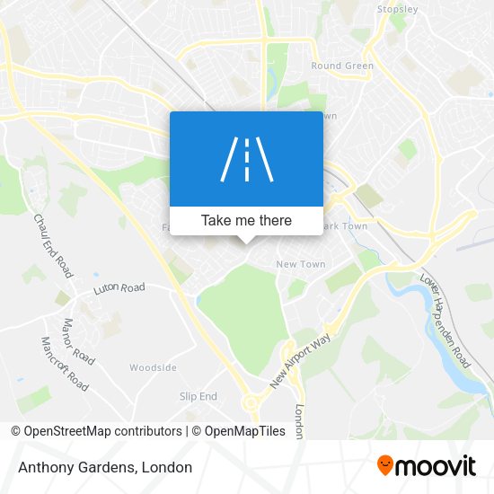 Anthony Gardens map