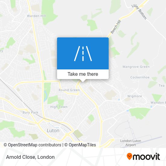 Arnold Close map