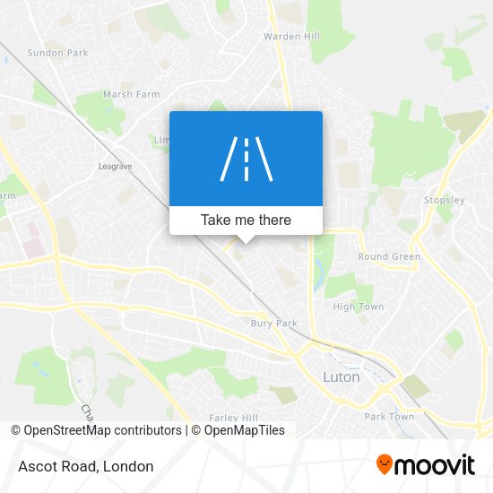 Ascot Road map