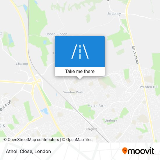 Atholl Close map