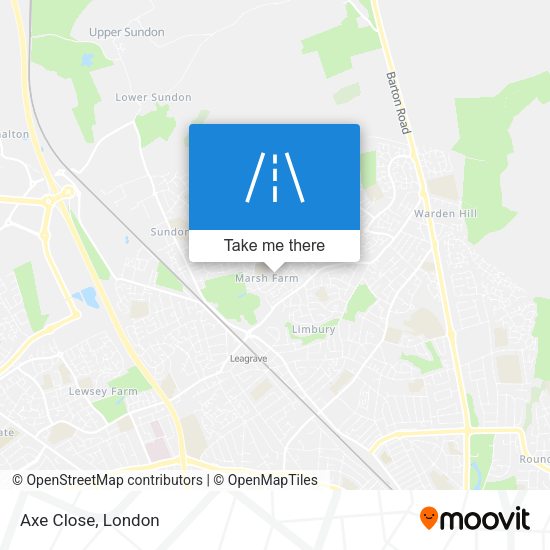 Axe Close map
