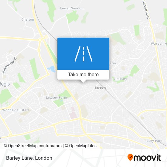 Barley Lane map