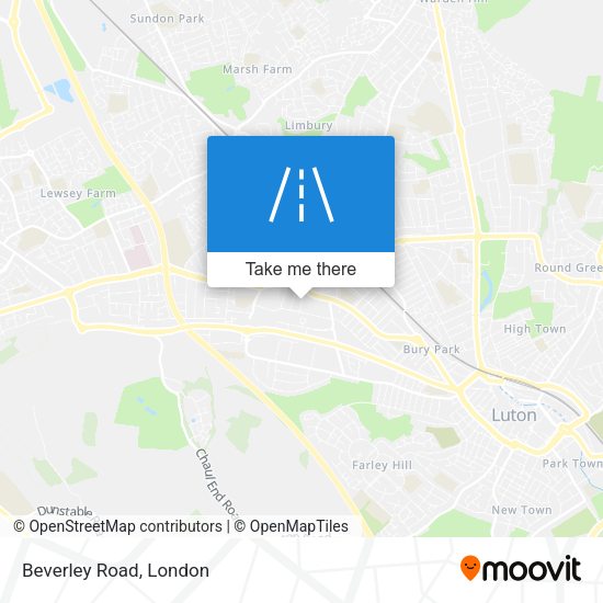 Beverley Road map
