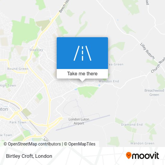 Birtley Croft map