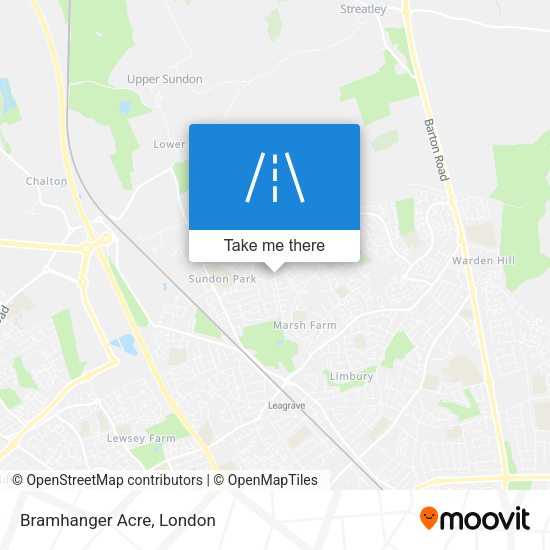 Bramhanger Acre map
