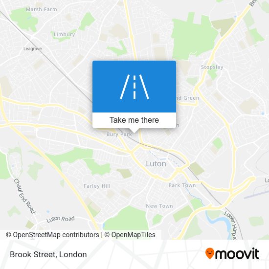 Brook Street map