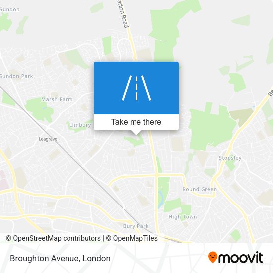Broughton Avenue map
