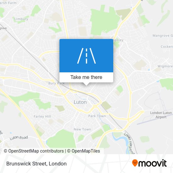 Brunswick Street map