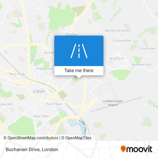 Buchanan Drive map