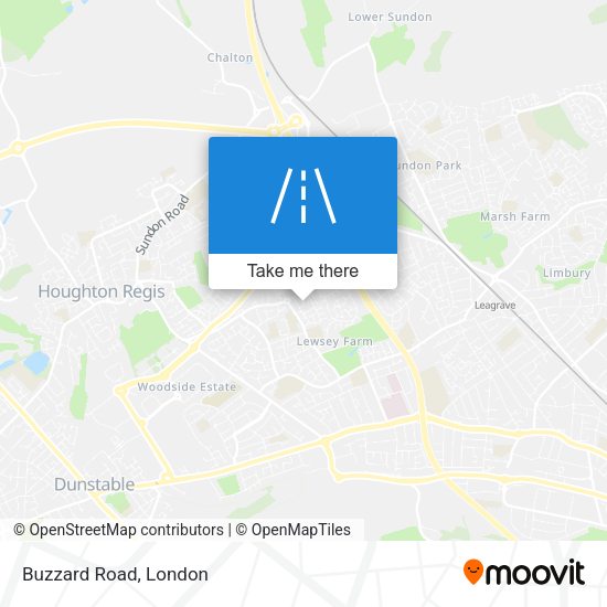 Buzzard Road map
