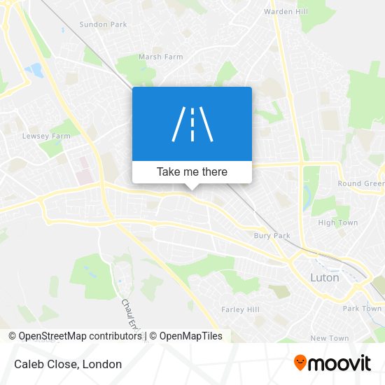 Caleb Close map
