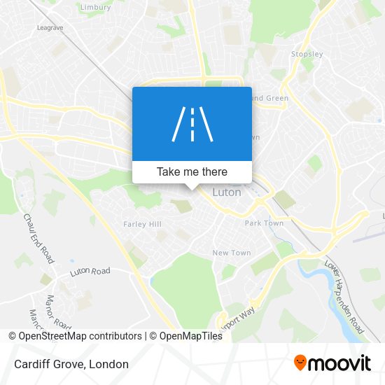 Cardiff Grove map