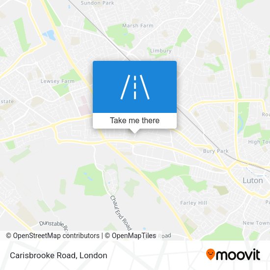 Carisbrooke Road map