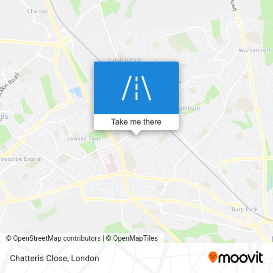 Chatteris Close map