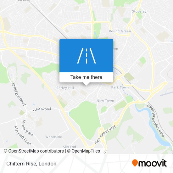 Chiltern Rise map