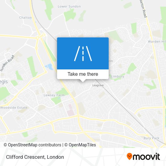 Clifford Crescent map