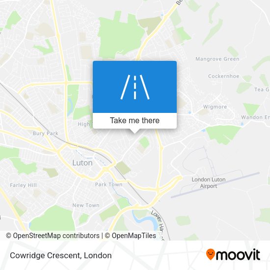 Cowridge Crescent map