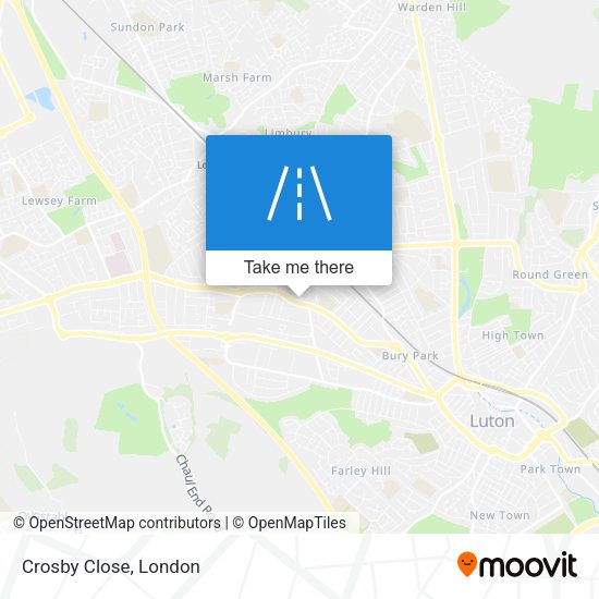 Crosby Close map