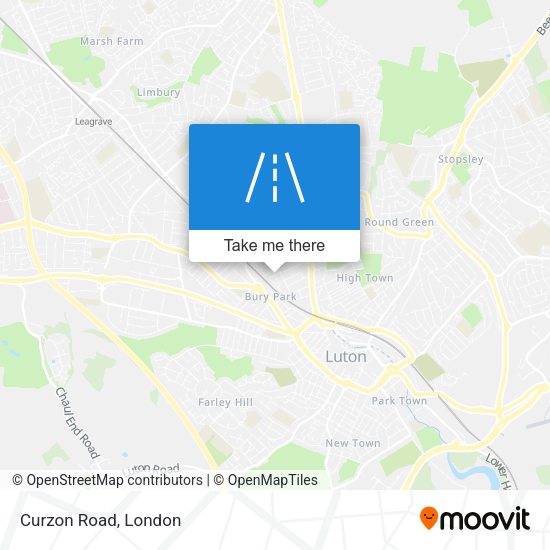 Curzon Road map