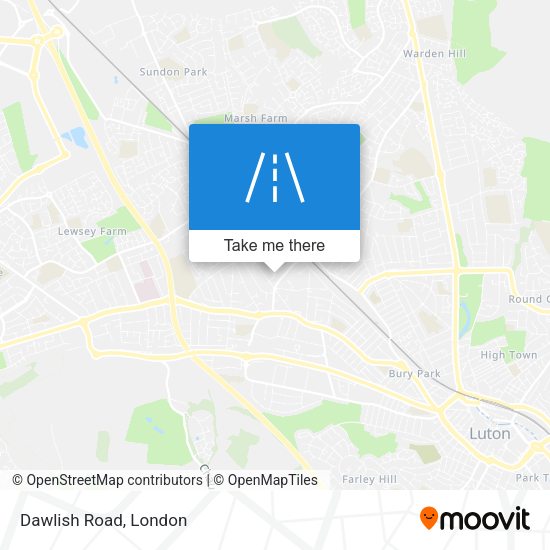Dawlish Road map
