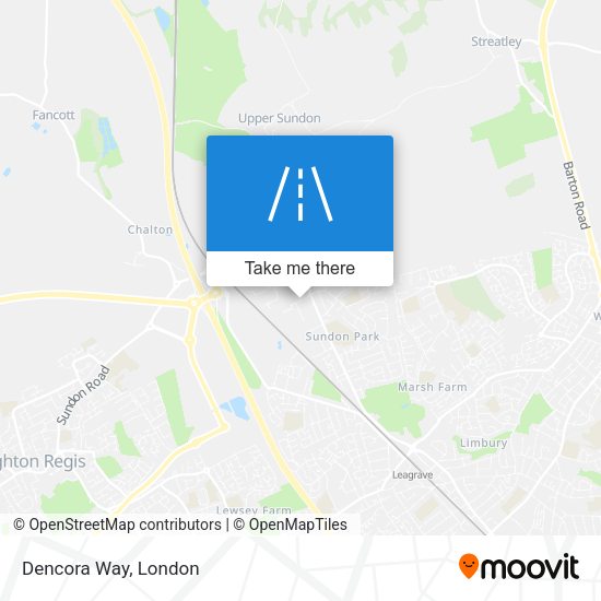Dencora Way map