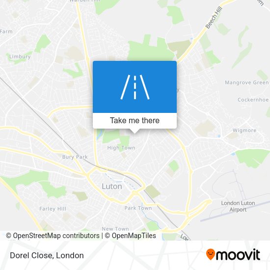 Dorel Close map