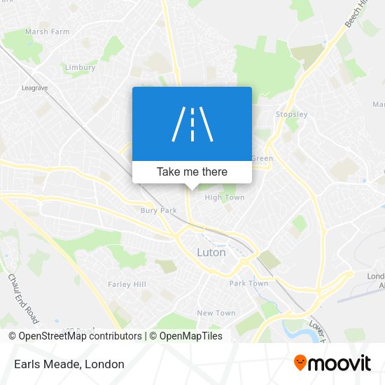 Earls Meade map