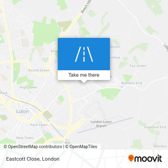 Eastcott Close map