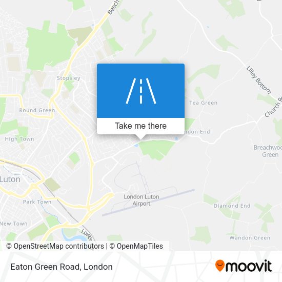Eaton Green Road map
