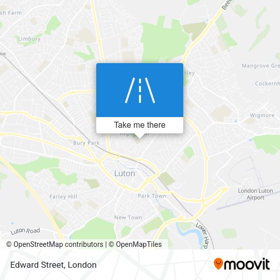 Edward Street map