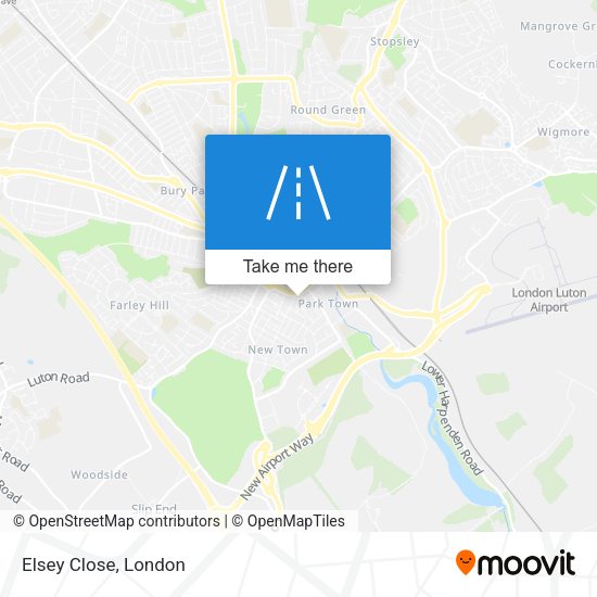 Elsey Close map