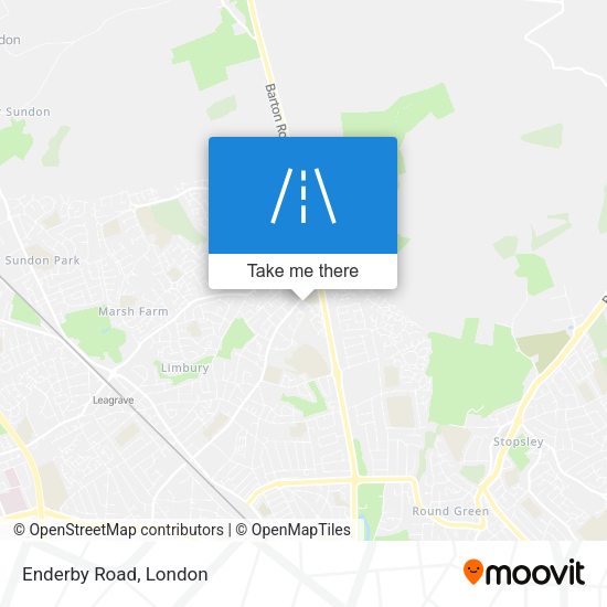 Enderby Road map