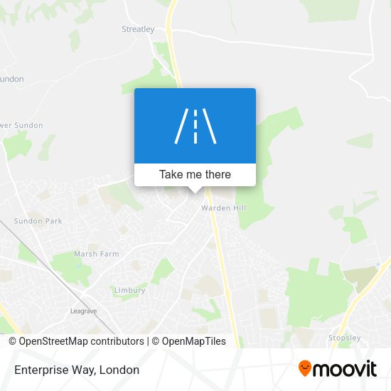 Enterprise Way map