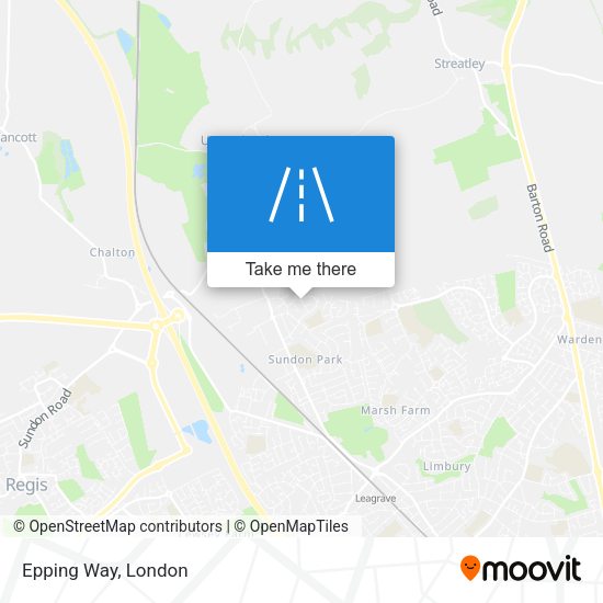 Epping Way map