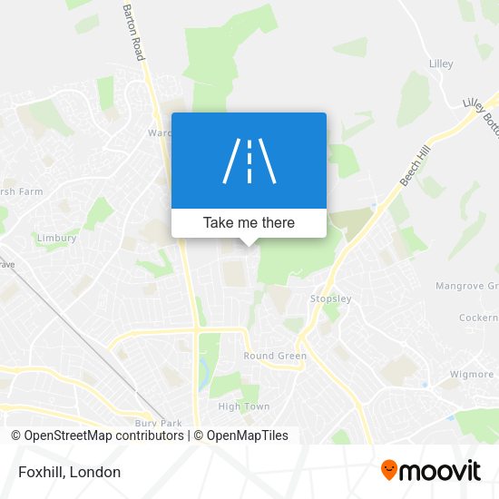 Foxhill map