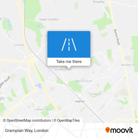 Grampian Way map