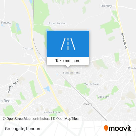 Greengate map